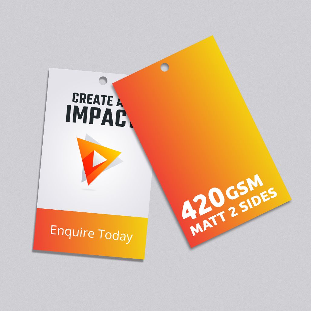 420gsm Artboard Matt Cello Two Sides